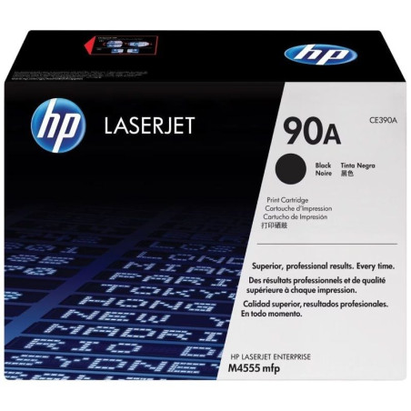 Tóner original hp nº90a/ negro